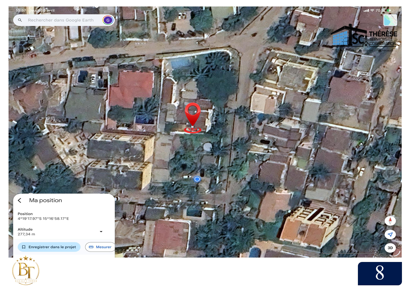 Residence Bakali - immeuble residentiel a la Gombe